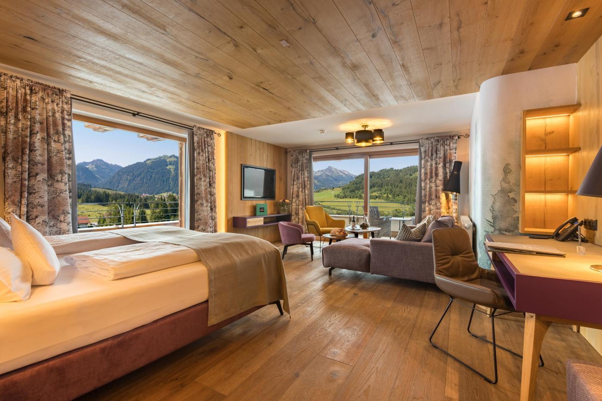 Hotel Bergblick 5 Sterne Graen Exterior photo